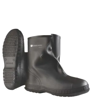 10'' Overshoes, Black | PVC Overshoes | Flexible & Lightweight.