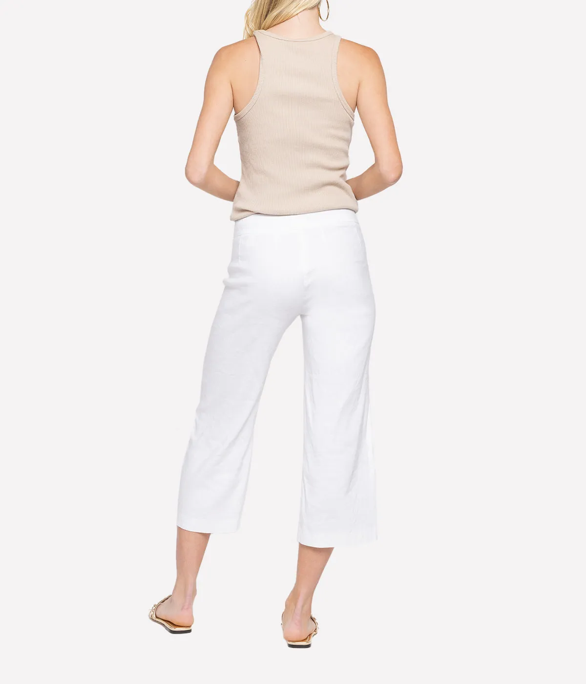 Alex Linen in White