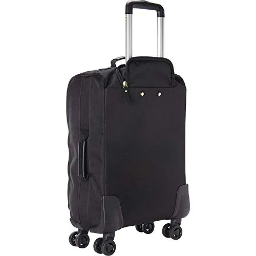A.Saks 22" Expandable Lightweight Spinner Carry-On Luggage in Black