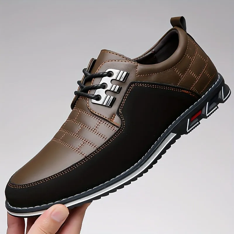 BACKWOODS | Men's Square Embroidery Comfortable Shoes