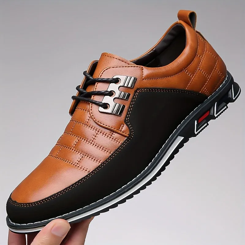 BACKWOODS | Men's Square Embroidery Comfortable Shoes