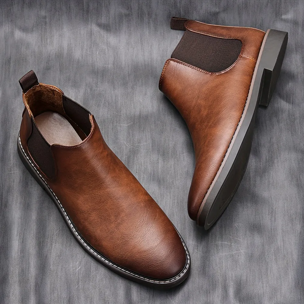 BACKWOODS | Non-Slip Two-Tone Men's Retro Boots