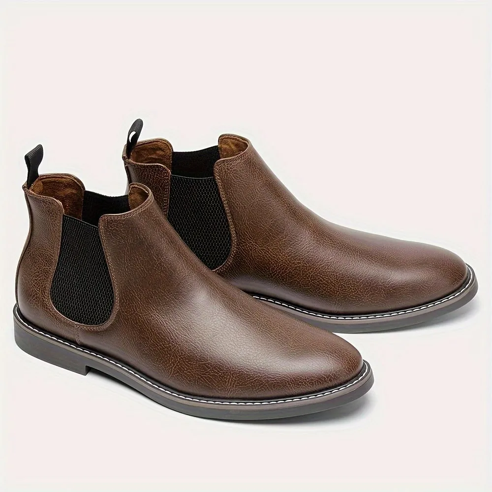 BACKWOODS | Non-Slip Two-Tone Men's Retro Boots