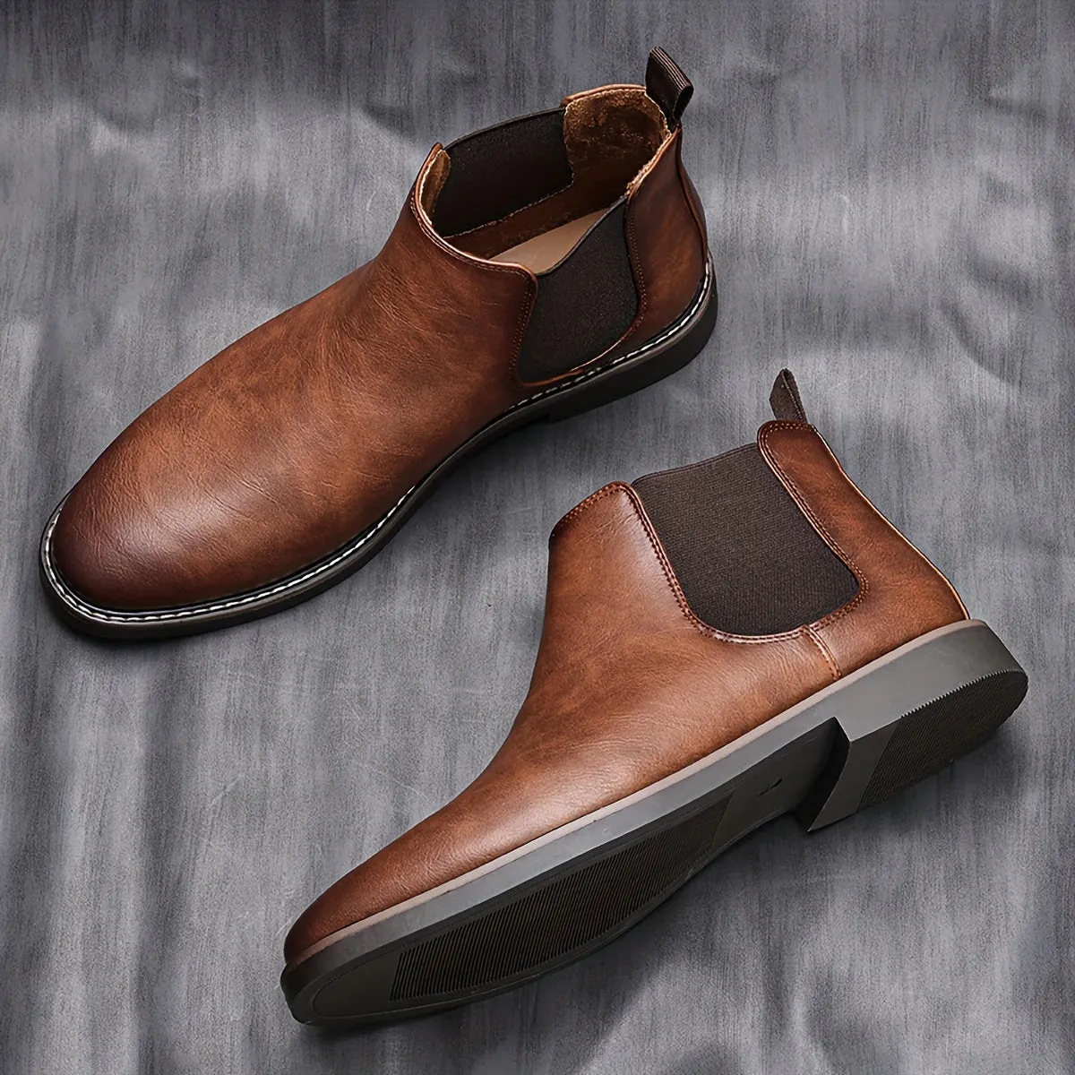 BACKWOODS | Non-Slip Two-Tone Men's Retro Boots