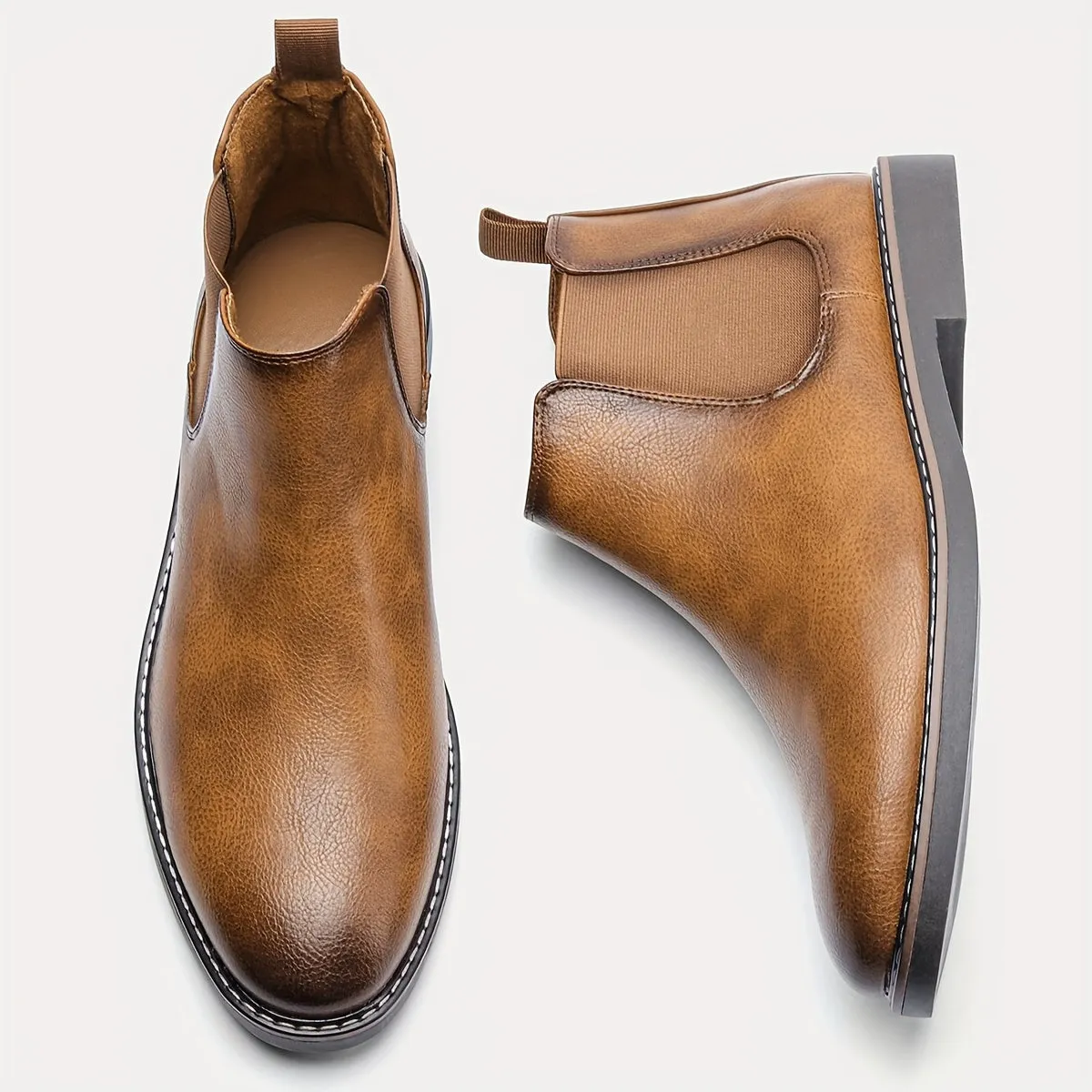 BACKWOODS | Non-Slip Two-Tone Men's Retro Boots