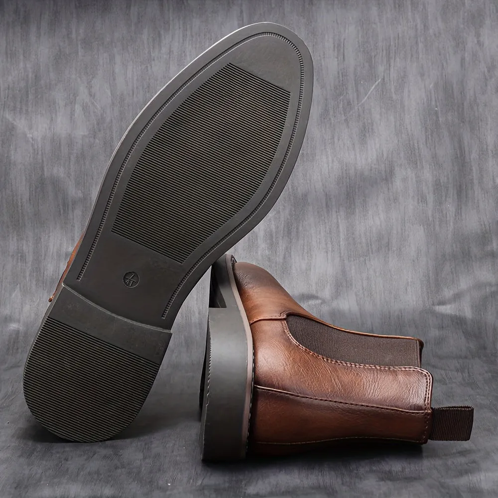BACKWOODS | Non-Slip Two-Tone Men's Retro Boots