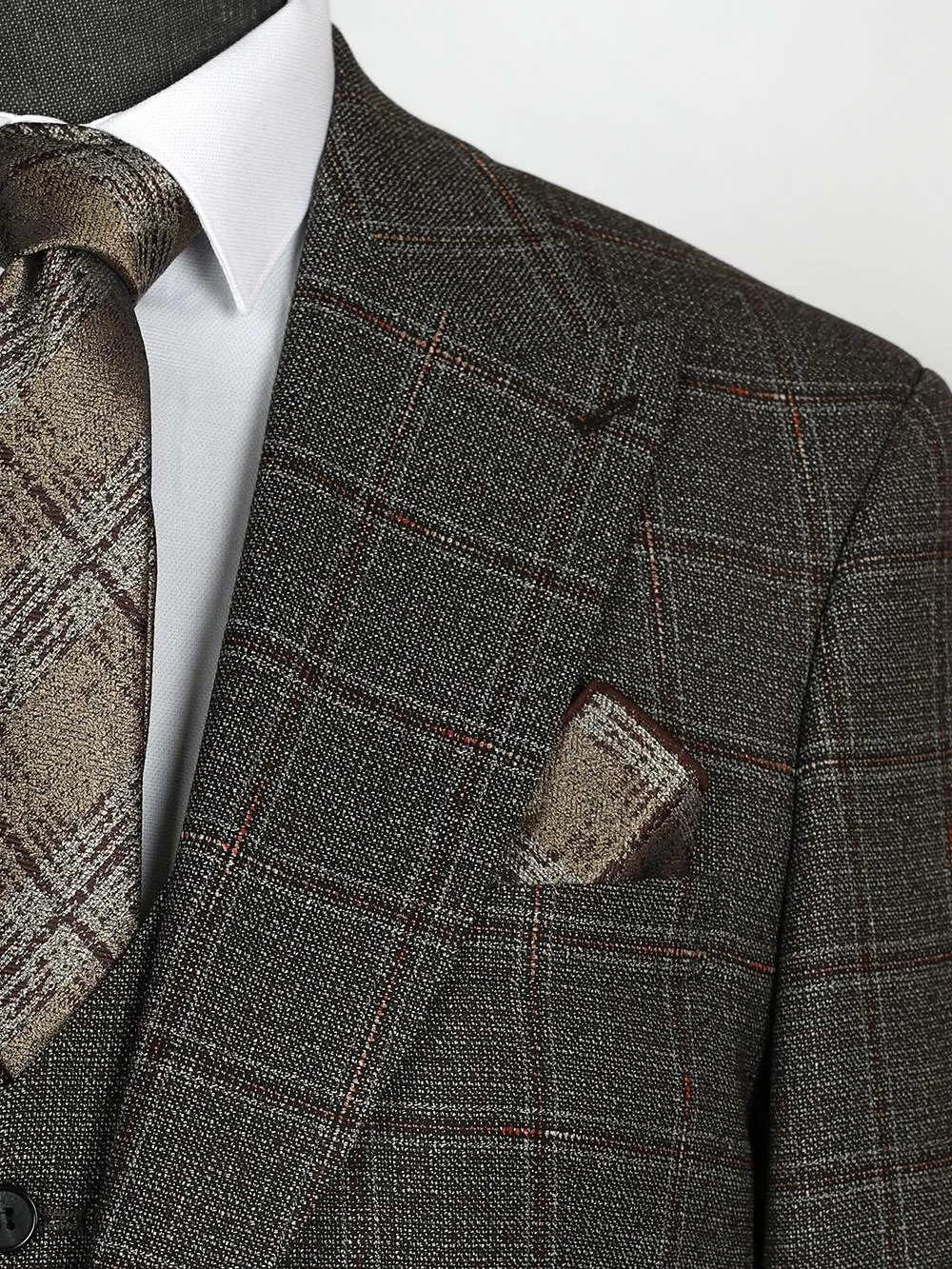 Beckett Gray Set Blazer Linen Suit