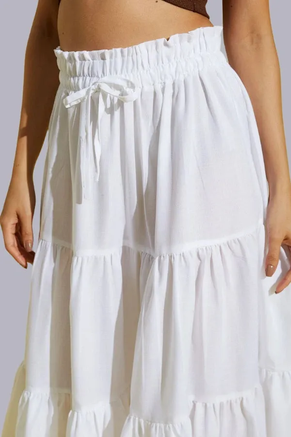 Blacc Fashionable Pleated Skirt