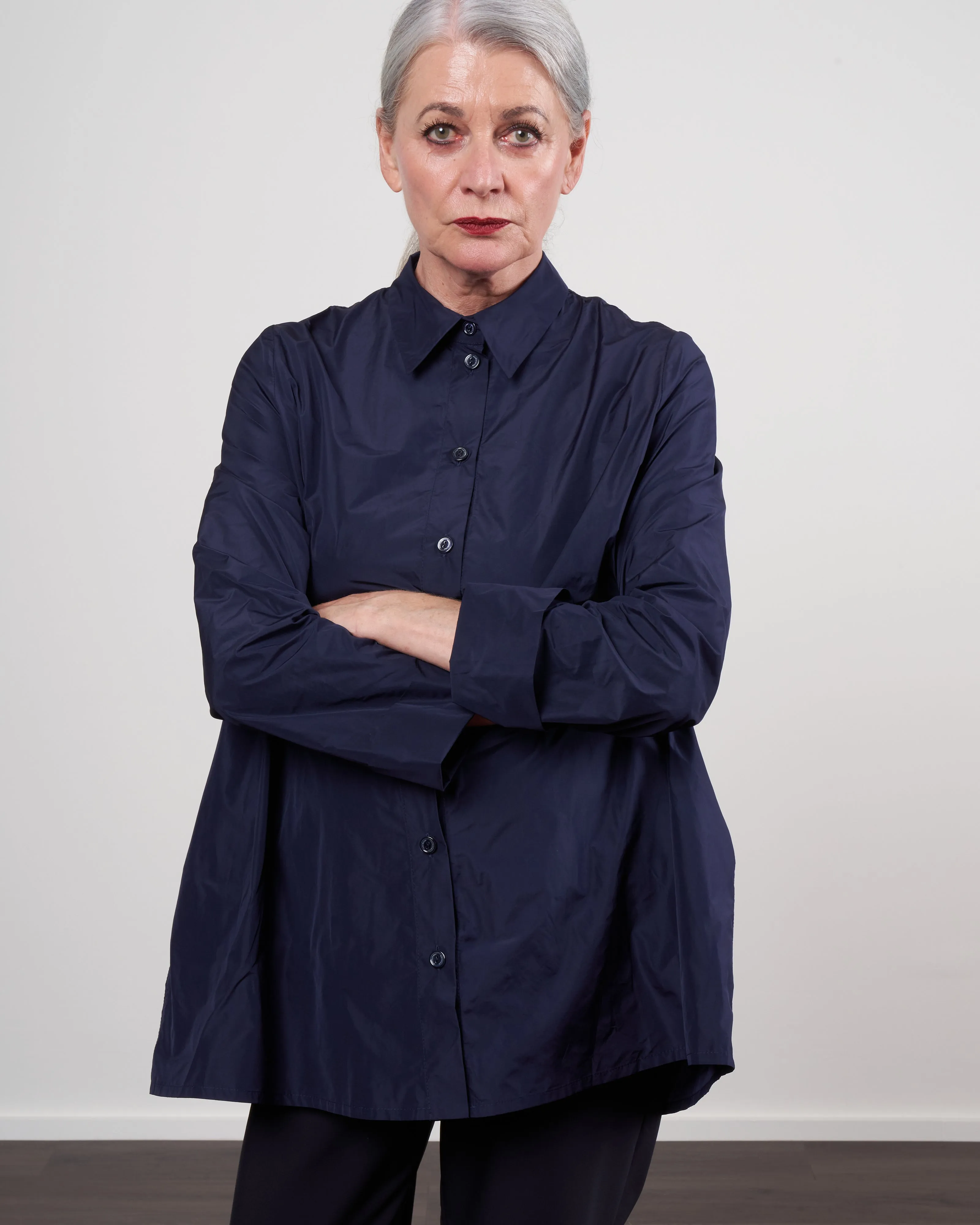 bluse falte - bluette