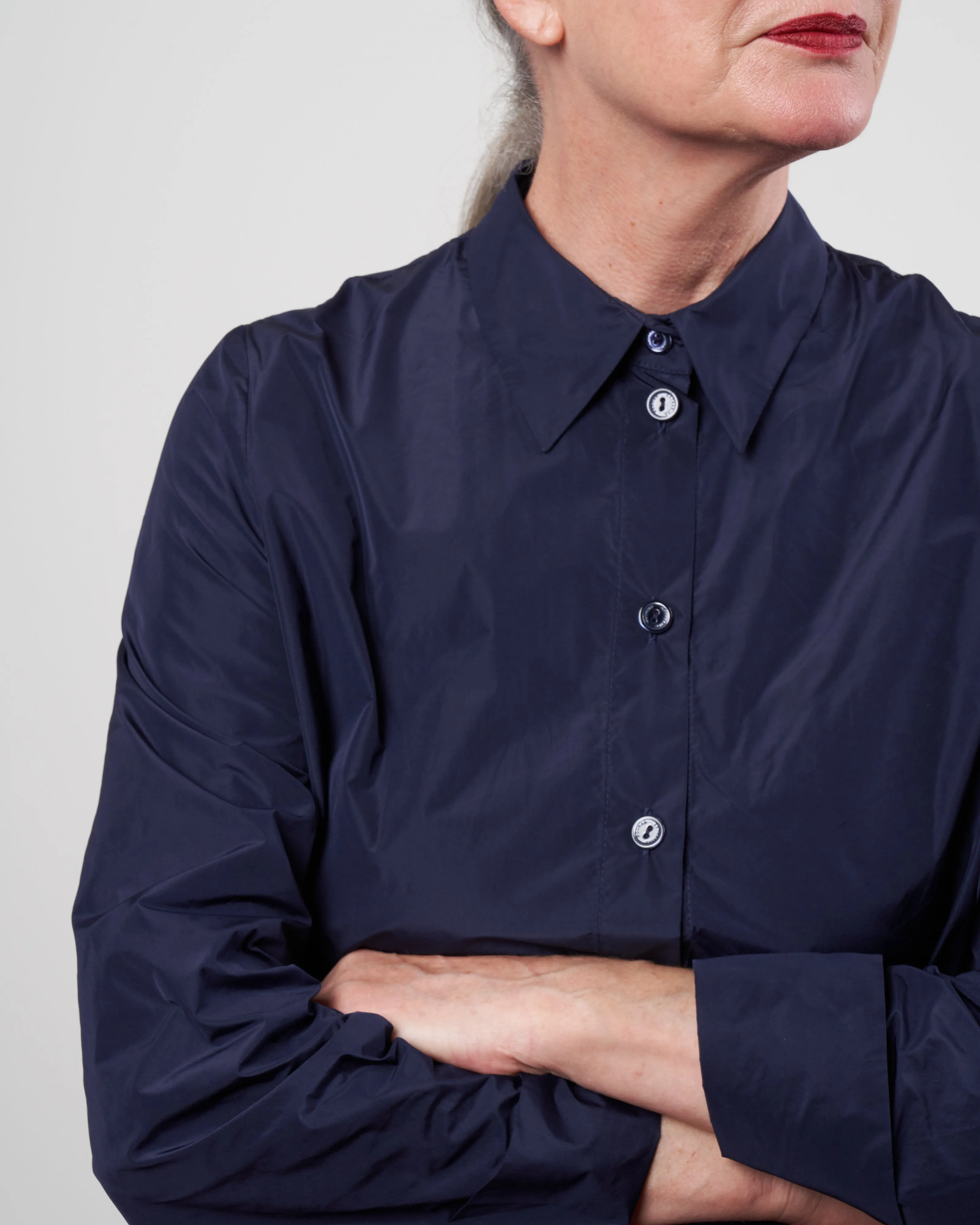bluse falte - bluette
