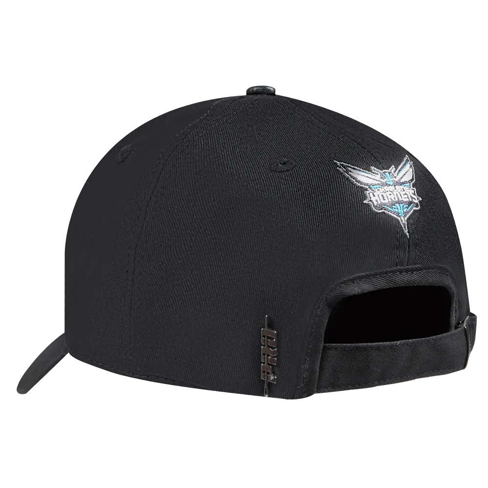 CHARLOTTE HORNETS JEWELS WOMEN'S DAD HAT (BLACK)