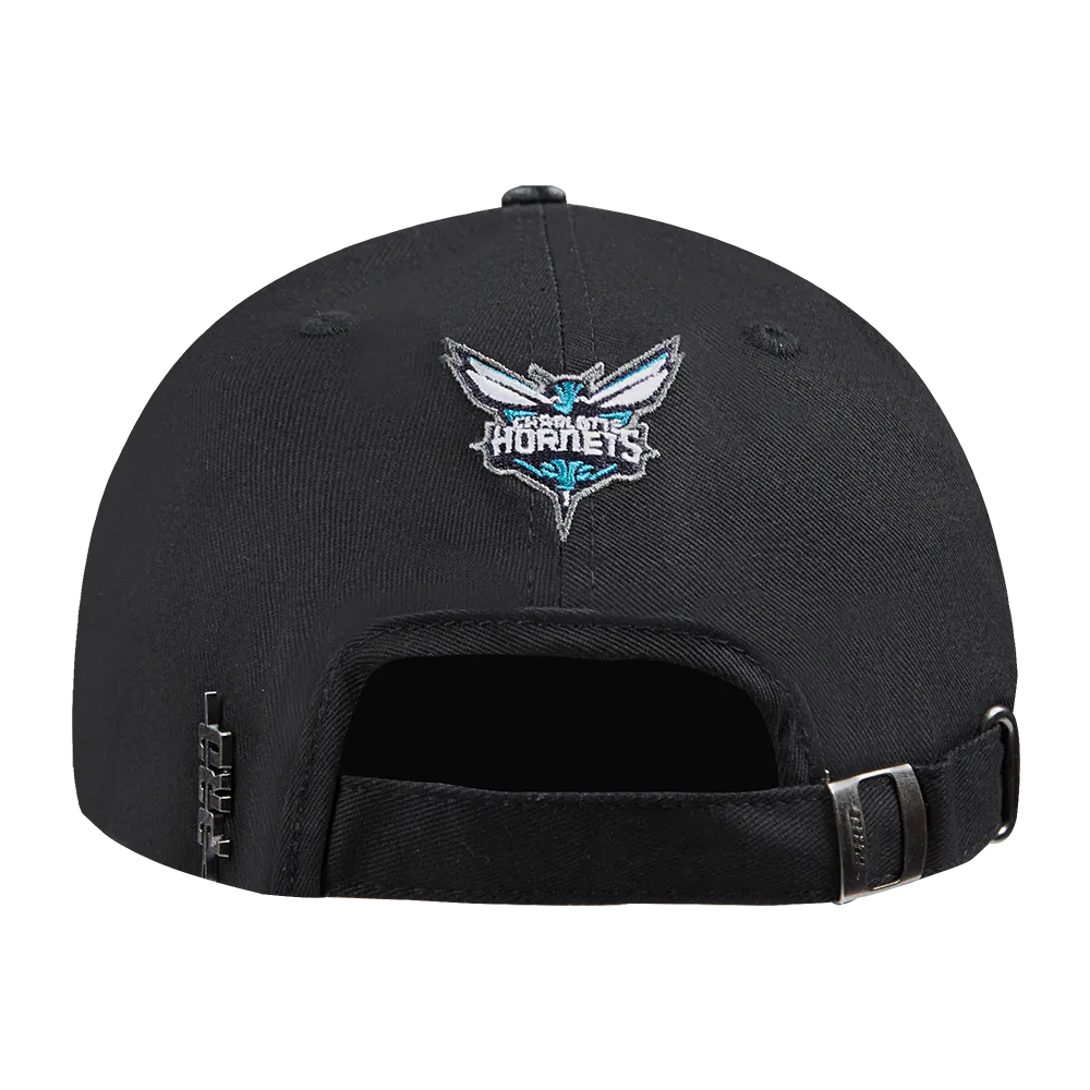 CHARLOTTE HORNETS JEWELS WOMEN'S DAD HAT (BLACK)