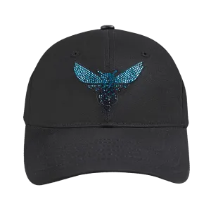 CHARLOTTE HORNETS JEWELS WOMEN'S DAD HAT (BLACK)