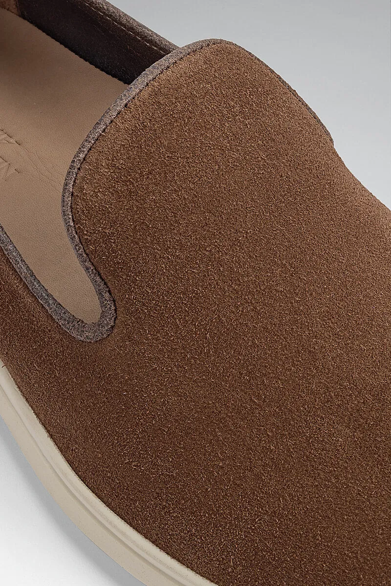 Chestnut Suede All Day Slipper