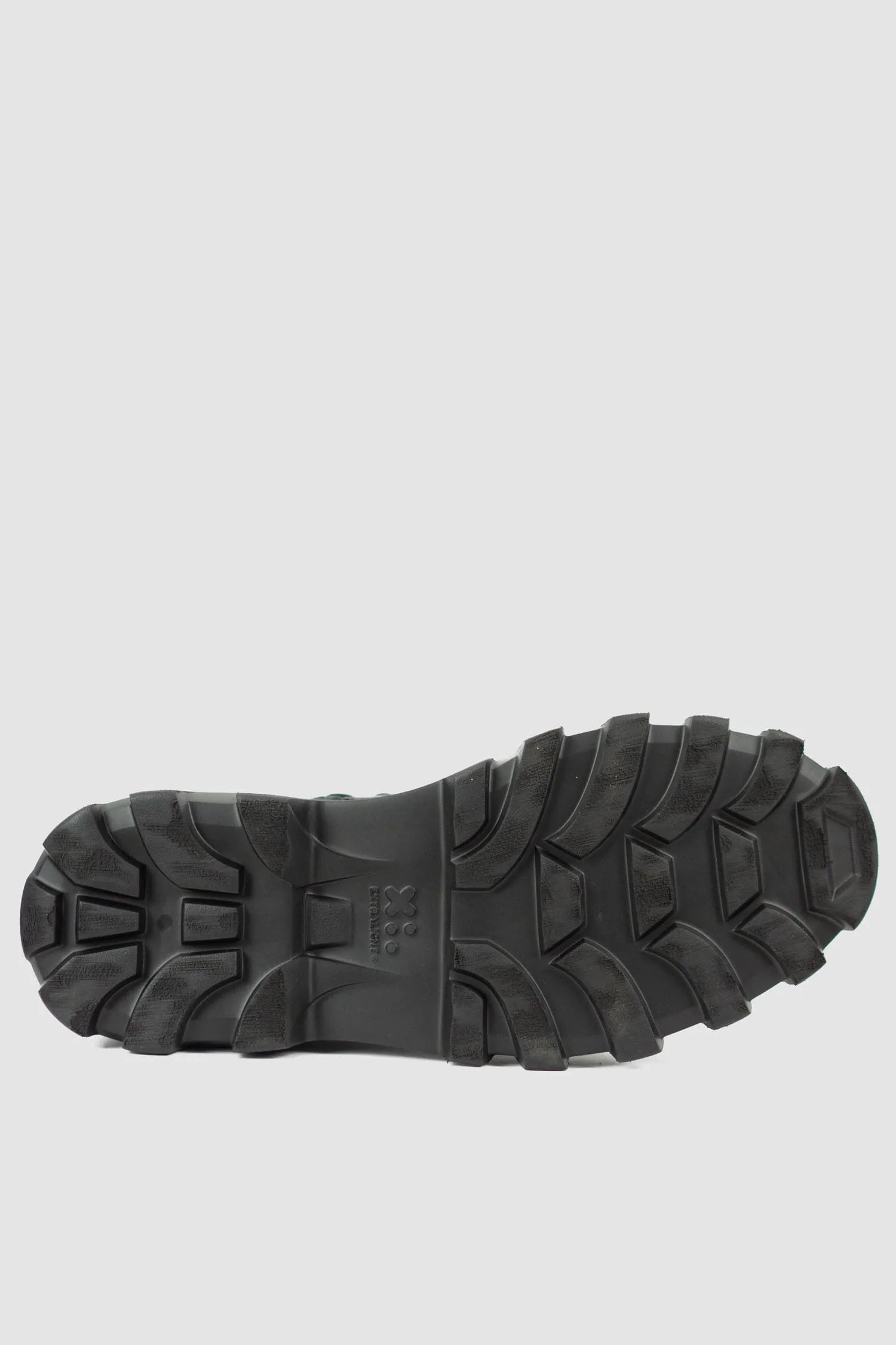 Chunky High Top Tractor Leather Boots