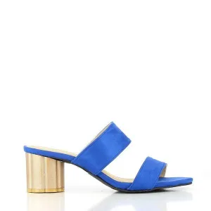Dalessi Ducchess Blue Slides