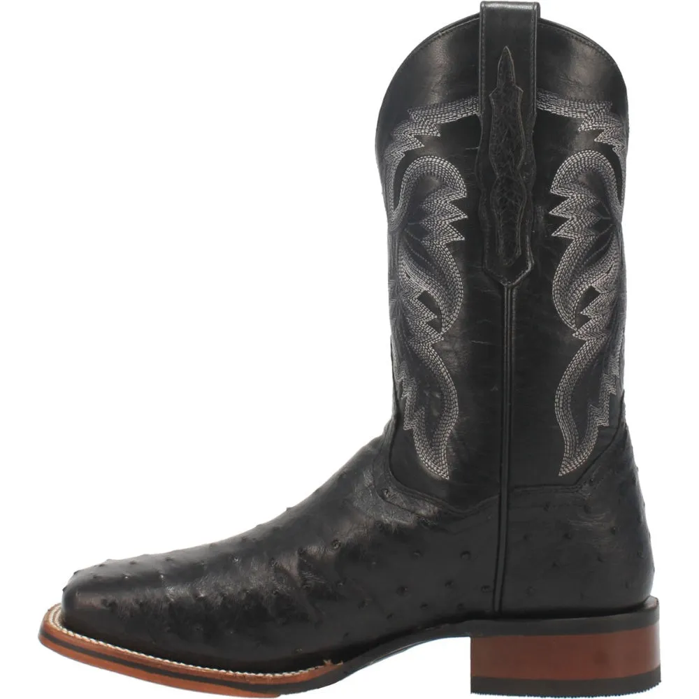 Dan Post Men's Alamosa Full Quill Ostrich Square Toe Boot DP4873