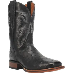 Dan Post Men's Alamosa Full Quill Ostrich Square Toe Boot DP4873