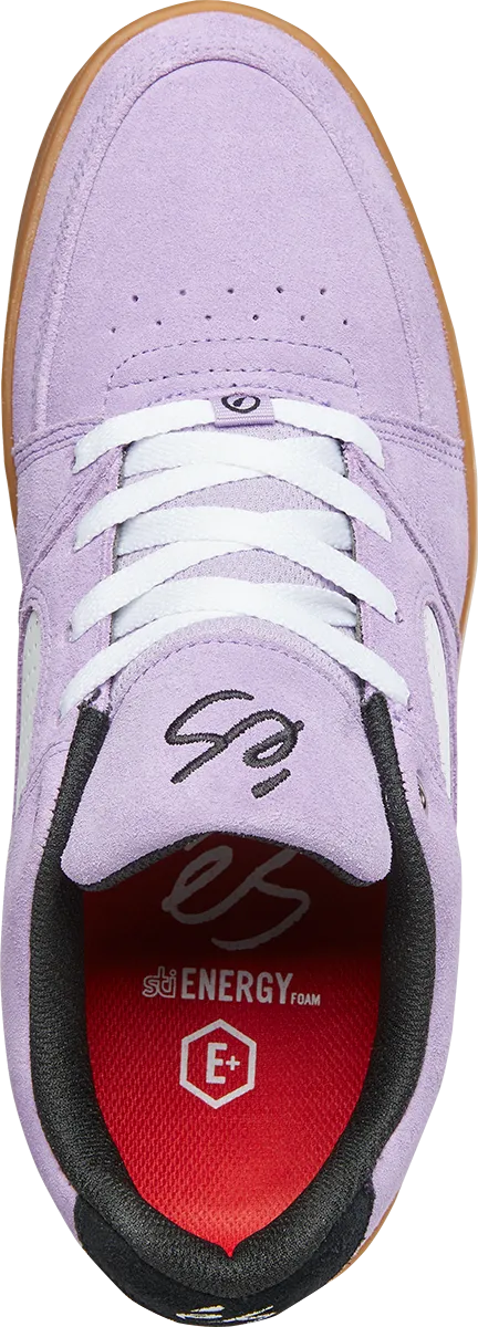 Es - Accel Slim Skateboard Shoes - Lavender - Sale