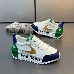 Fan Rood Shoes | Platform Sneakers for Men