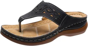 Flip Flops Women Comfortable Summer Walking Arch Support Orthopedic Beach Casual Adjustable Slide Outdoor Platform Lightweight Hiking Sandals