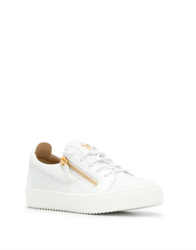 Giuseppe Zanotti zip detail low-top sneakers