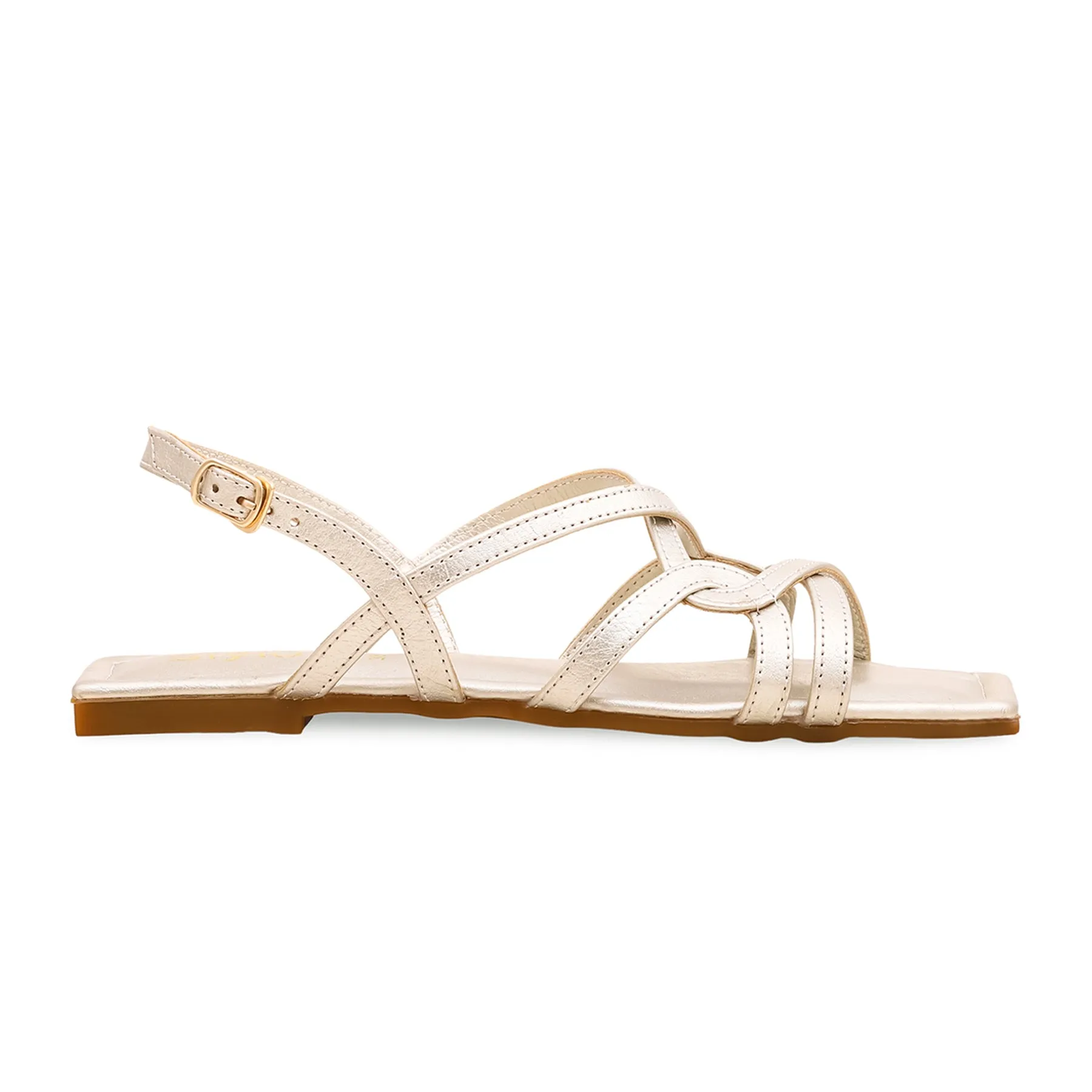 Golden Formal Sandal FR5232