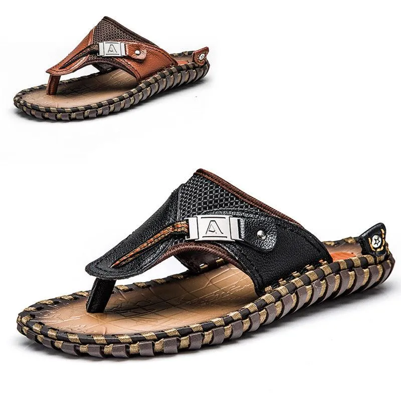 Handmade Dad Shoes Men's Sandals And Slippers
