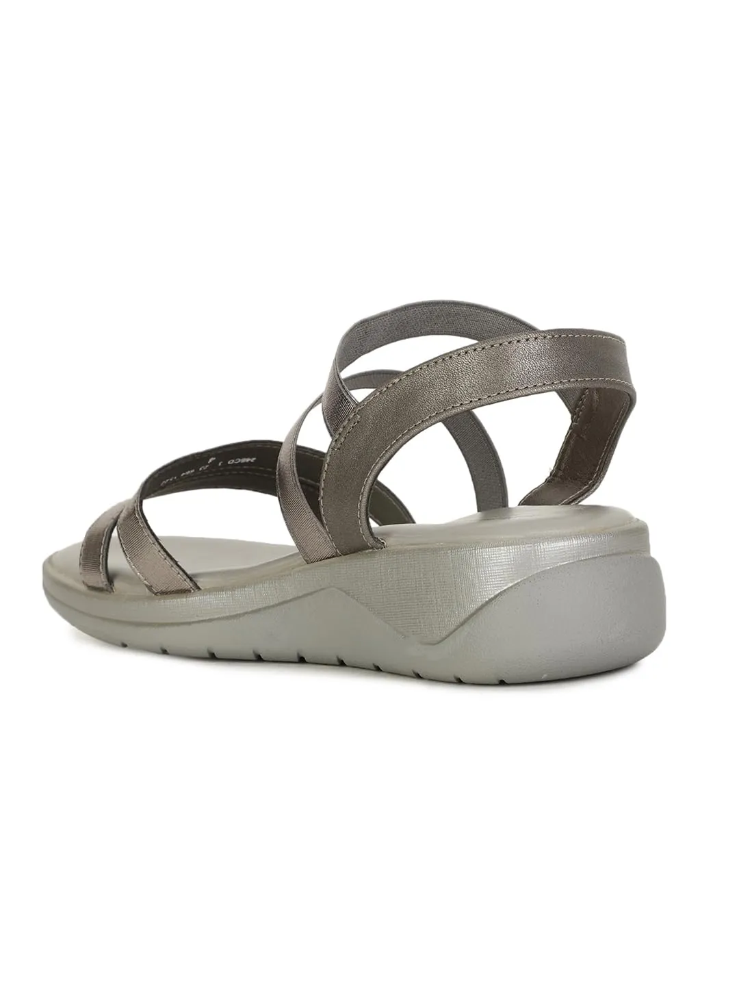 Hush Puppies Women's NOAH Sandals (6641522_SILVER_4 UK)