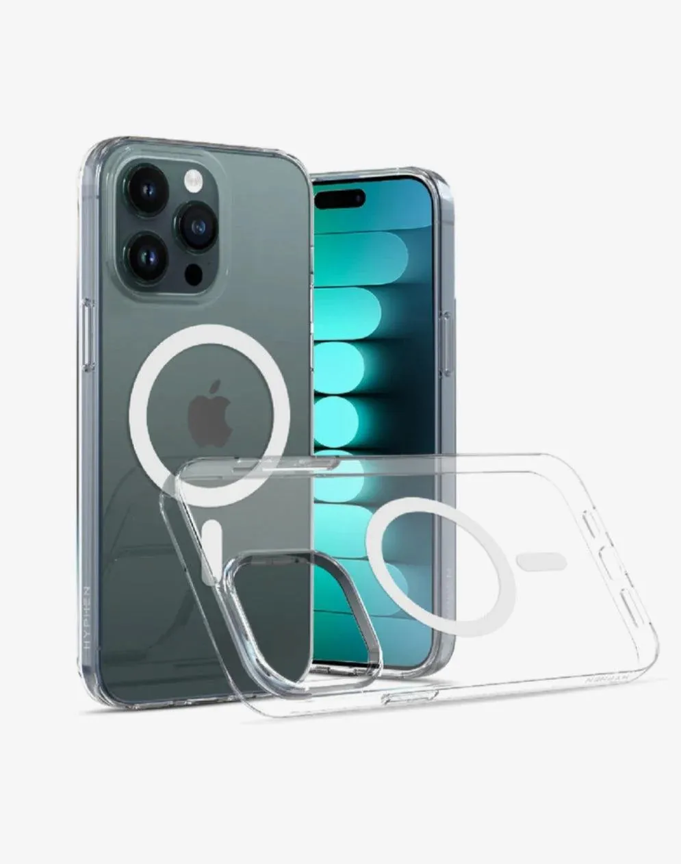 HYPHEN AIRE MagSafe Clear Case - iPhone 15 Pro 10ft Drop-Tested Case