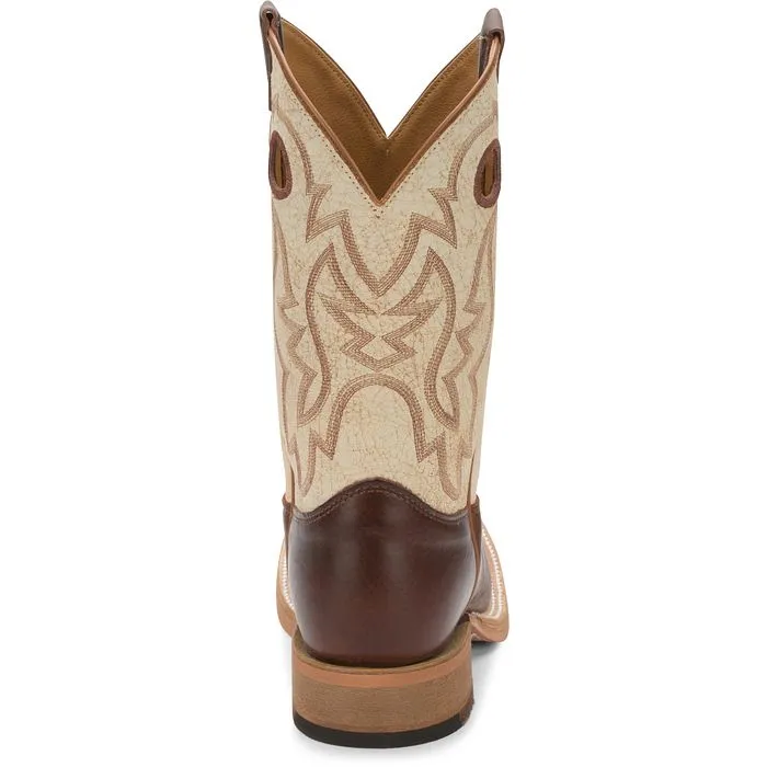 Justin Mens Caddo Bent Rail Square Toe Western Boots Style BR776