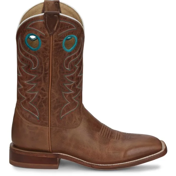 JUSTIN MENS PEARCE 11" WESTERN BOOT STYLE CJ2531