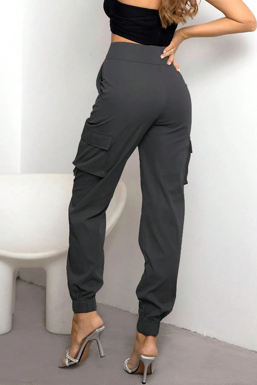 Lady Adventurer High Waist Jogger Cargo Pants