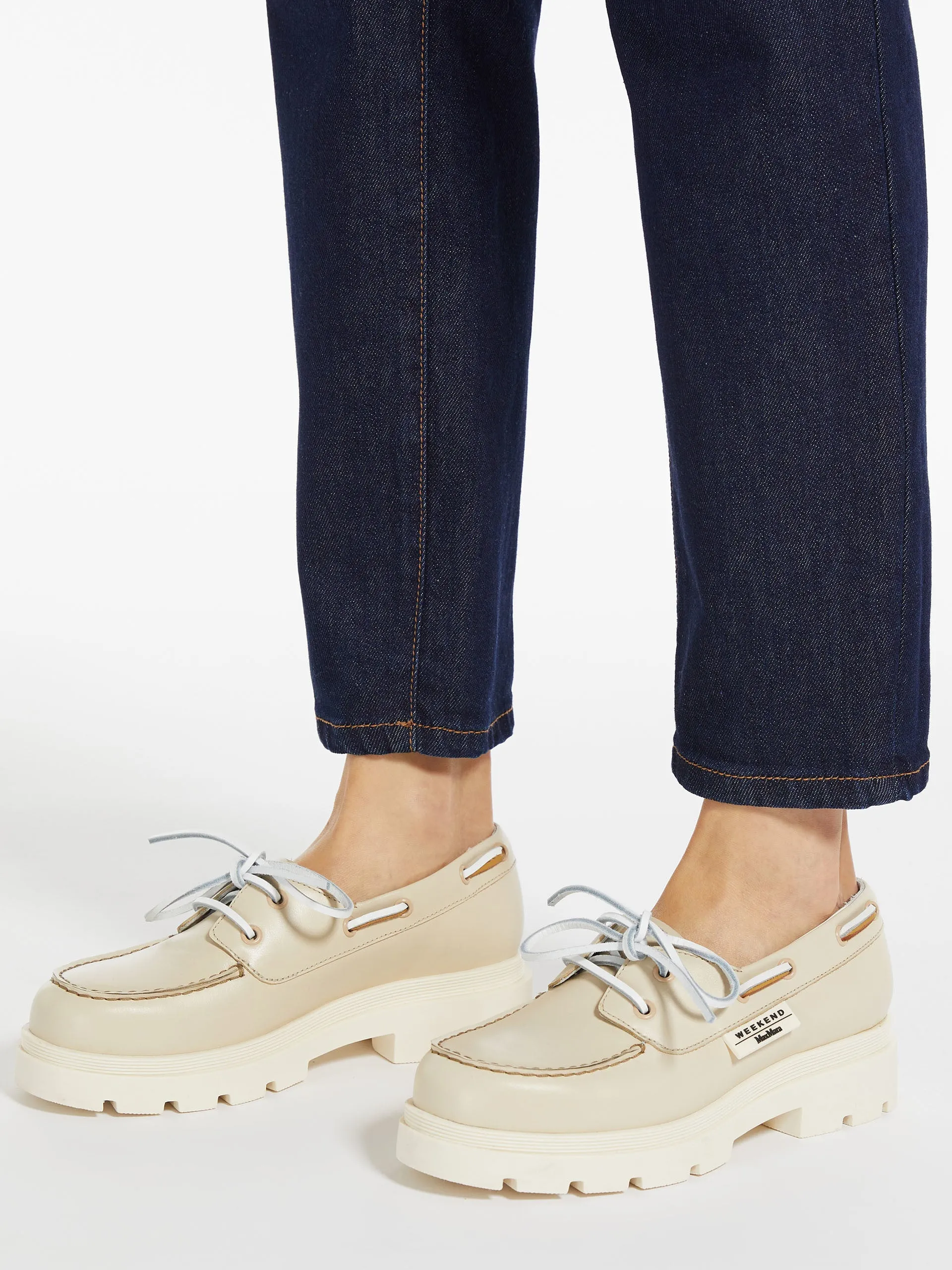 Leather moccasins