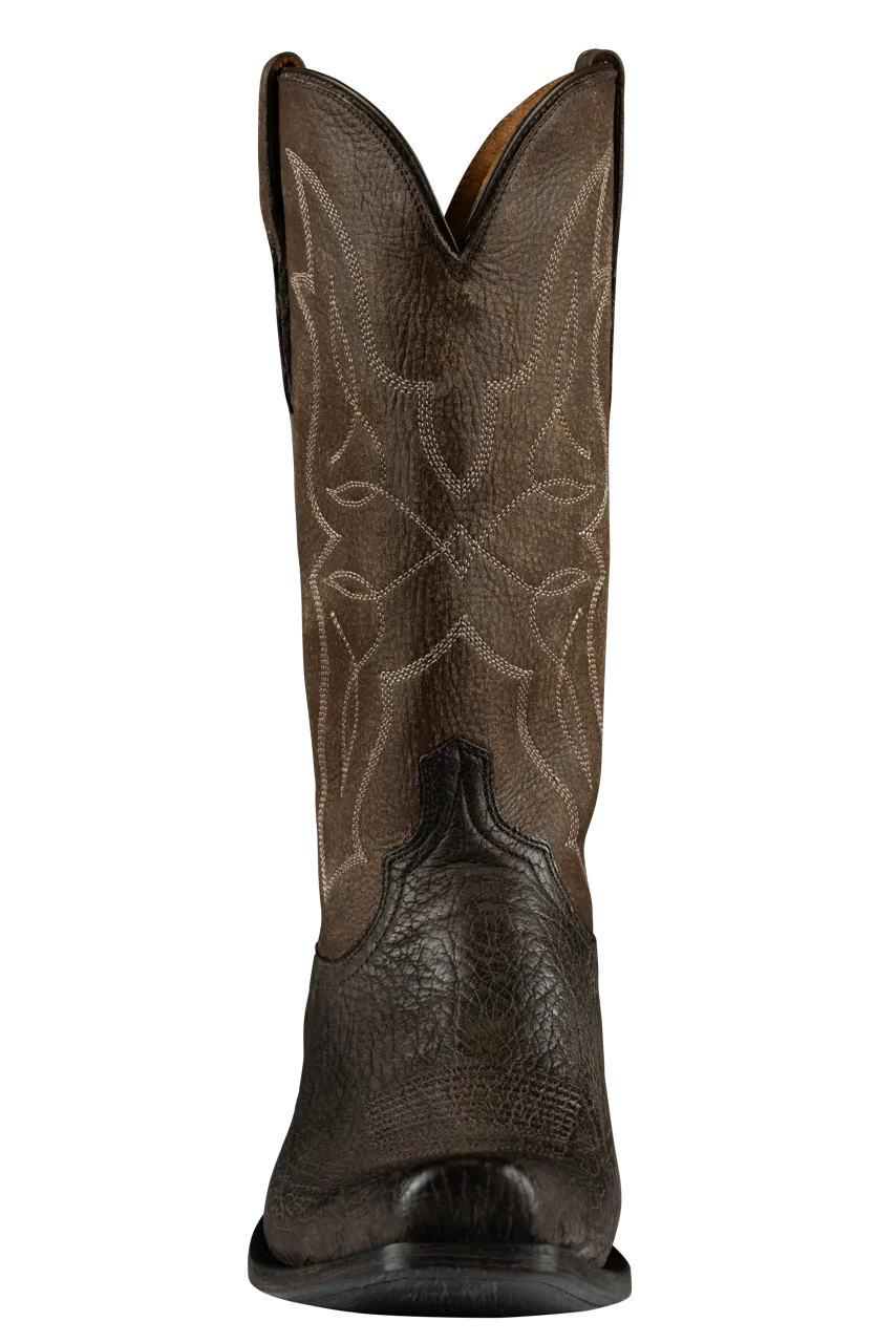 Lucchese Men's Shark Carl Cowboy Boots - Sand