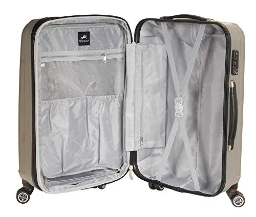 Mancini Santa Cruz Lightweight Carry-On Spinner
