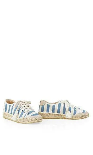 Marc Cain S Striped espadrille sneakers Regatta NB SI.02 W09 360