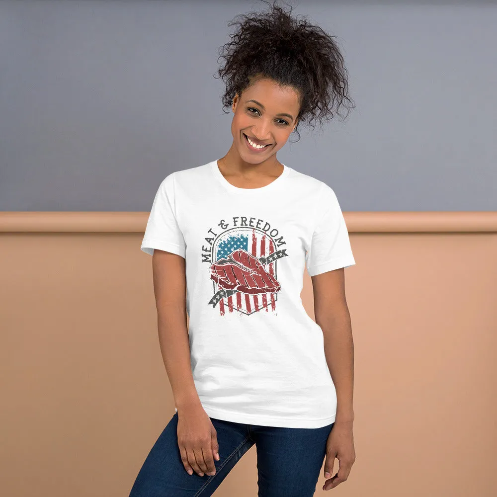 Meat & Freedom Unisex t-shirt