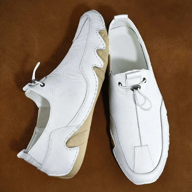 Men's Leather Loafers - Smart Casual Shoes