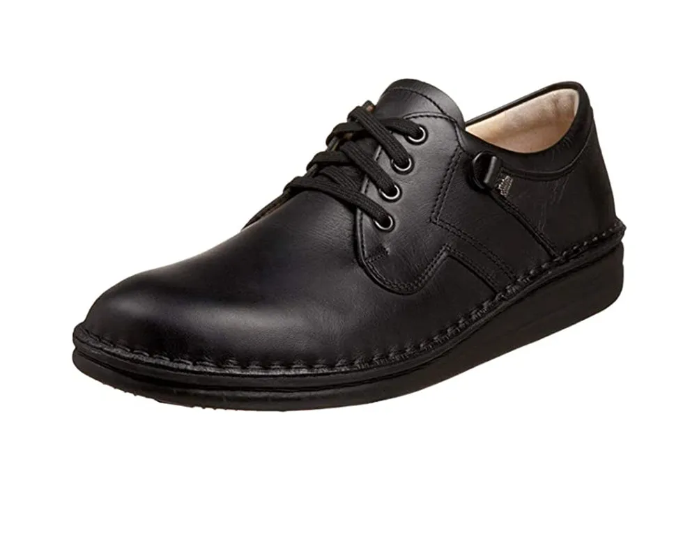 Mens Wide Vaasa Schwarz Shoes