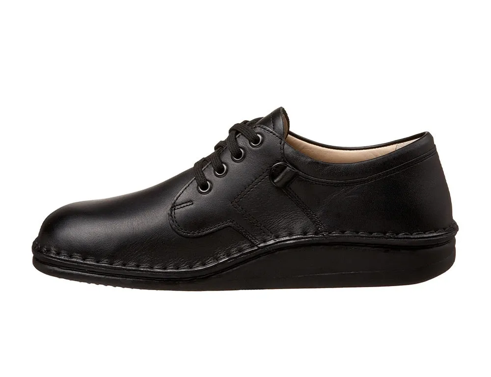 Mens Wide Vaasa Schwarz Shoes