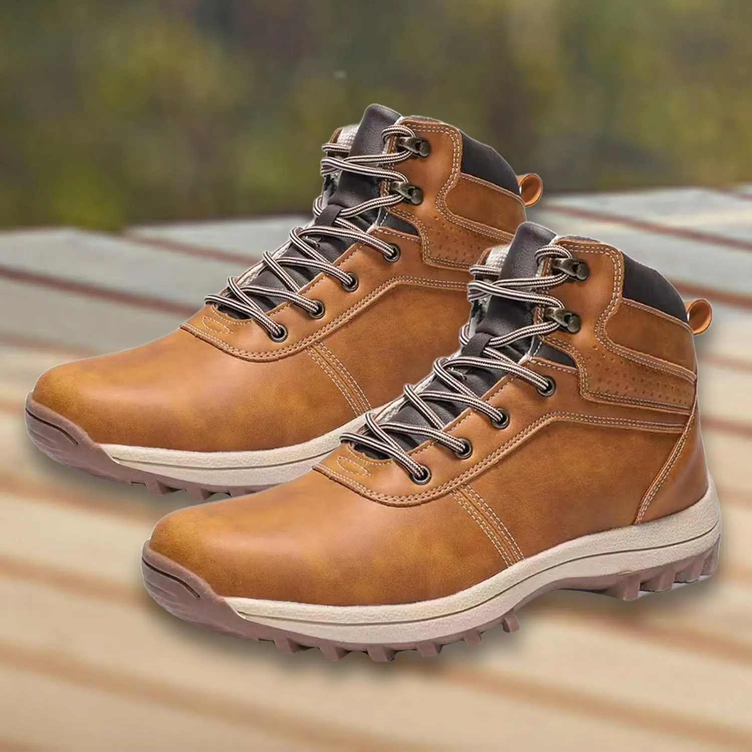 Men's Work Boots Steel Toe Hiking Sneakers Ankle Ladies Women Safety Shoes Comfortable Composite Safety Toe Waterproof Industrial Casual Hike Grounded Footwear