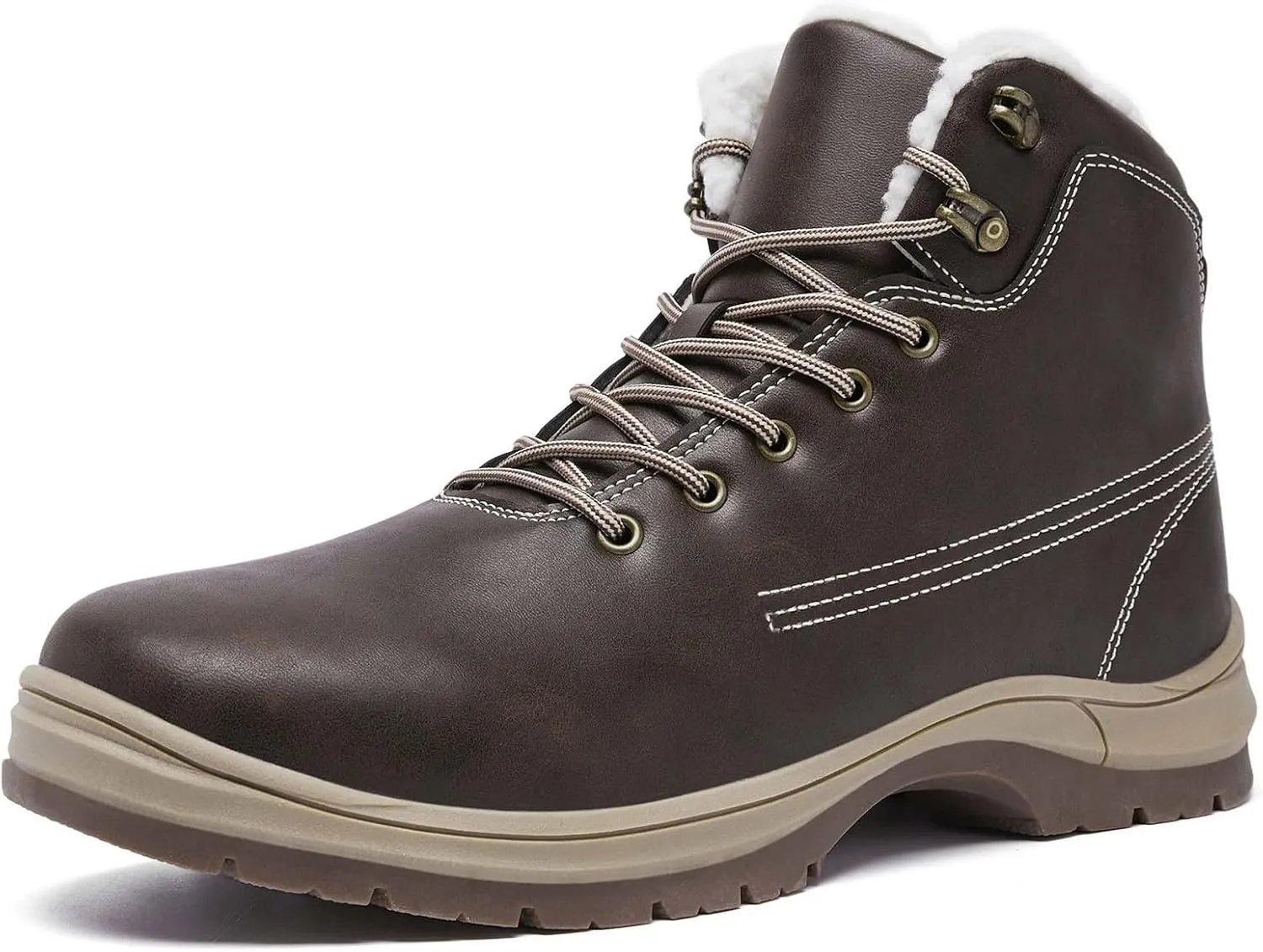 Mens Work Boots Wide Width Hiking Sneakers Ankle Ladies Womens Workout Shoes Non Steel Toe Non Slip Shoes Food Service Waterproof Hike Grounded Footwear