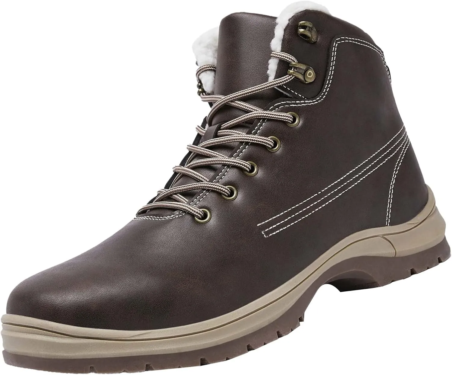 Mens Work Boots Wide Width Hiking Sneakers Ankle Ladies Womens Workout Shoes Non Steel Toe Non Slip Shoes Food Service Waterproof Hike Grounded Footwear