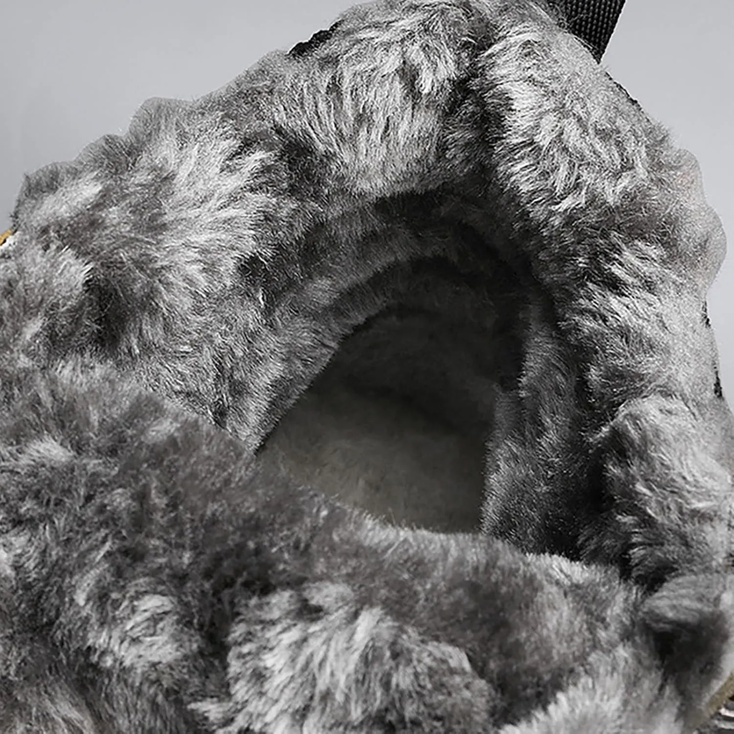 Mens Work Boots Wide Width Hiking Sneakers Fur Lined Ankle Boot Working Shoes for Women Steel Toe Waterproof Outdoor Shoes Lightweight Hike Grounded Footwear