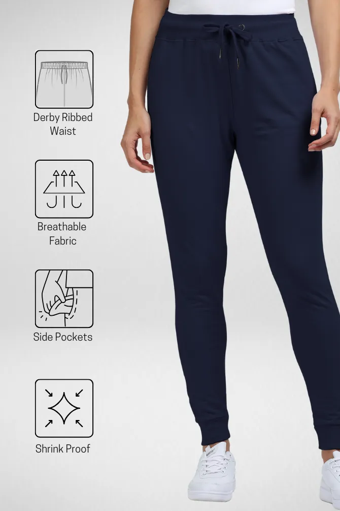 Navy Blue Jogger For Women