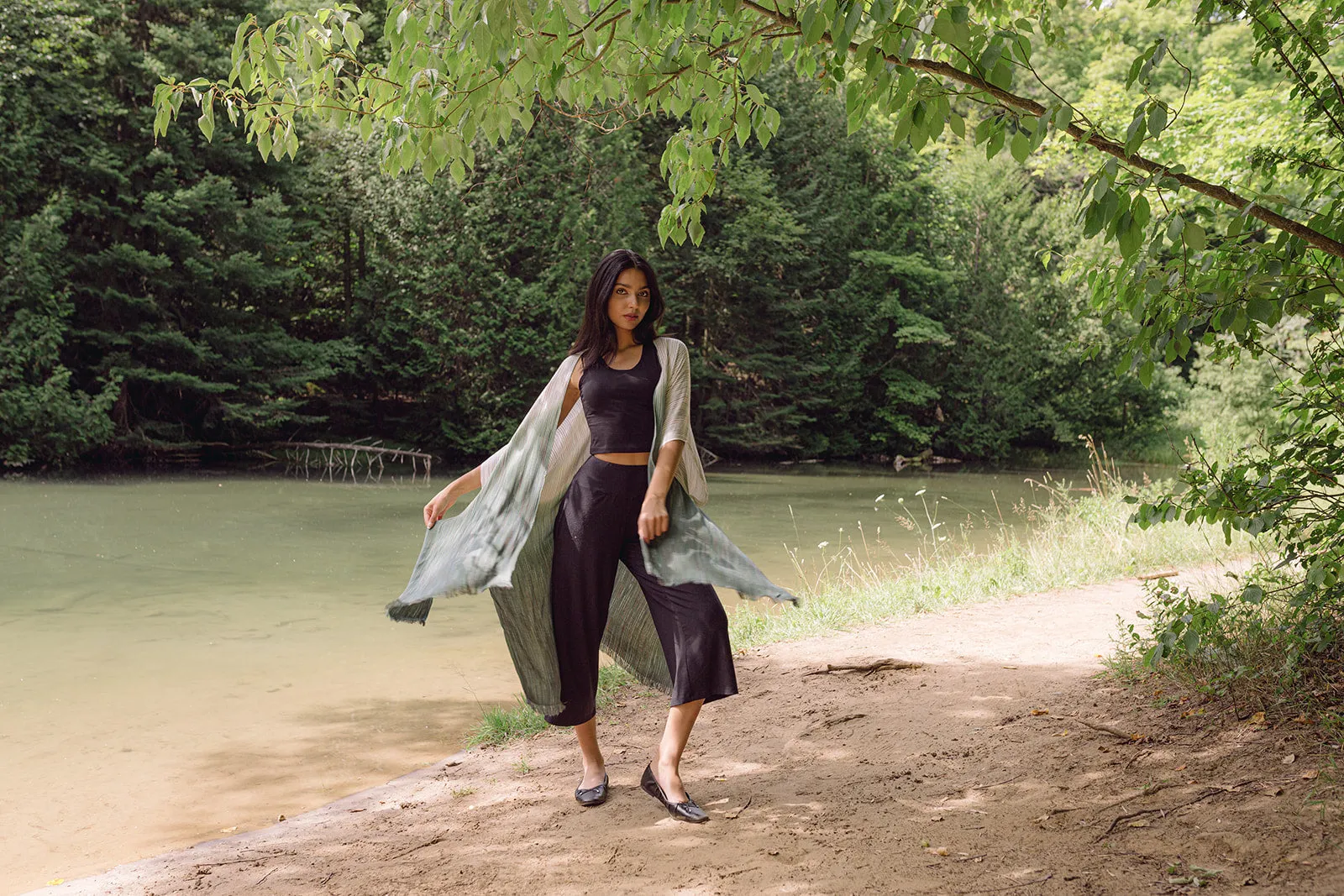Nevaeh Sage Green Ombre Cover Up