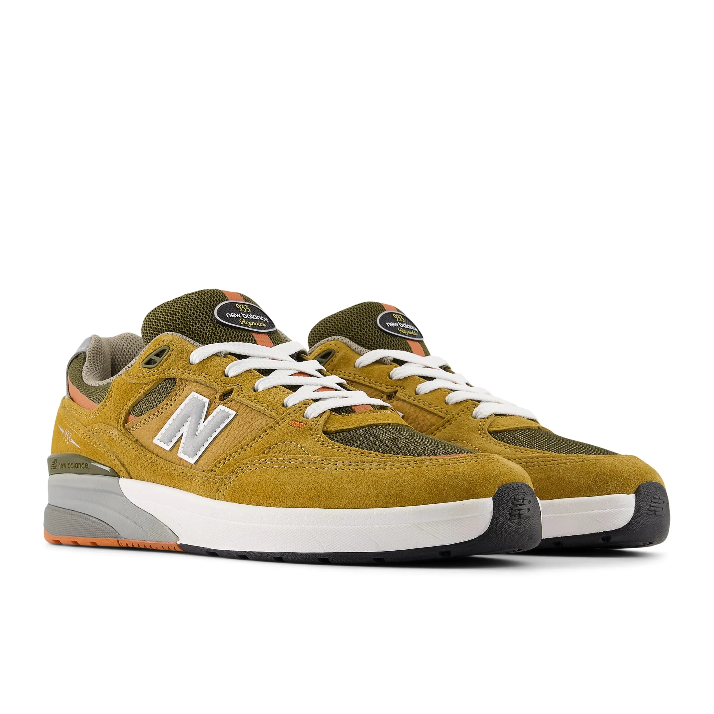 New Balance Numeric Reynolds 933 - Brown/Grey Skate Shoe