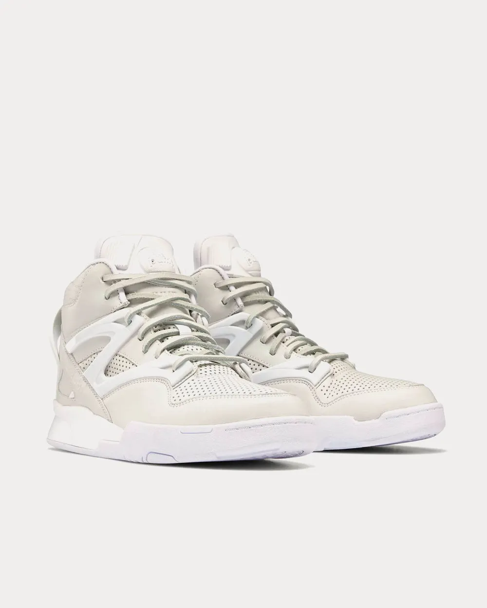 Omni Zone II White High Top Sneakers