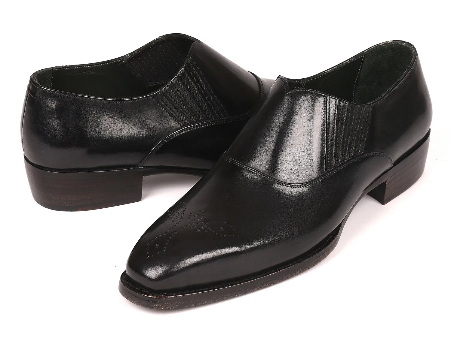 Paul Parkman, Goodyear Welted, Black Loafers